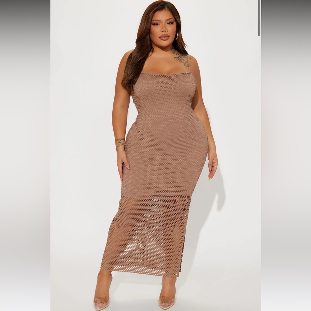 Taupe Maxi Dress